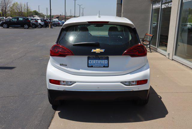 used 2021 Chevrolet Bolt EV car, priced at $17,990