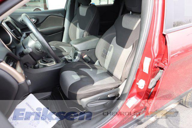 used 2017 Jeep Cherokee car, priced at $11,990
