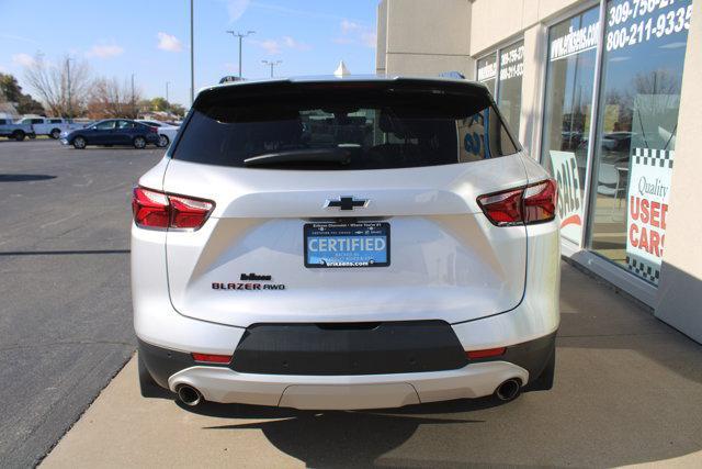 used 2022 Chevrolet Blazer car, priced at $31,990