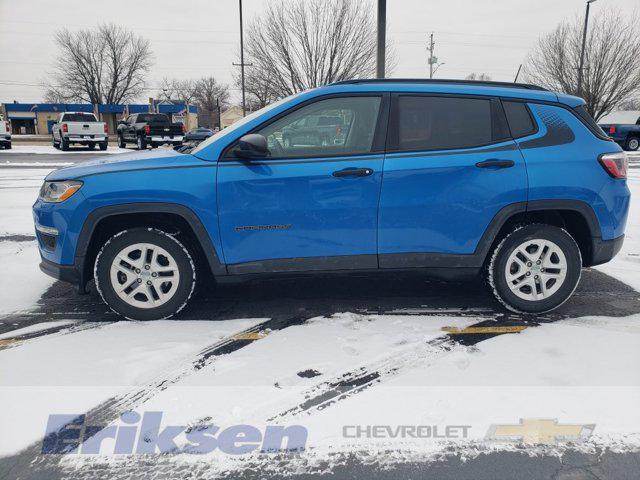 used 2018 Jeep Compass car, priced at $11,990