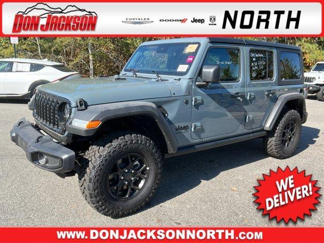 used 2024 Jeep Wrangler car, priced at $38,995