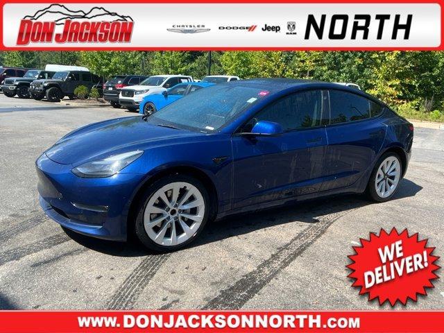 used 2022 Tesla Model 3 car, priced at $17,995