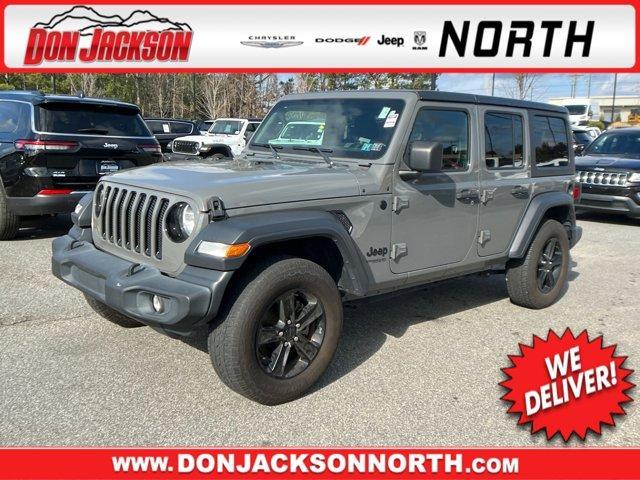 used 2020 Jeep Wrangler Unlimited car, priced at $28,995