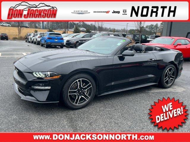 used 2022 Ford Mustang car, priced at $18,995