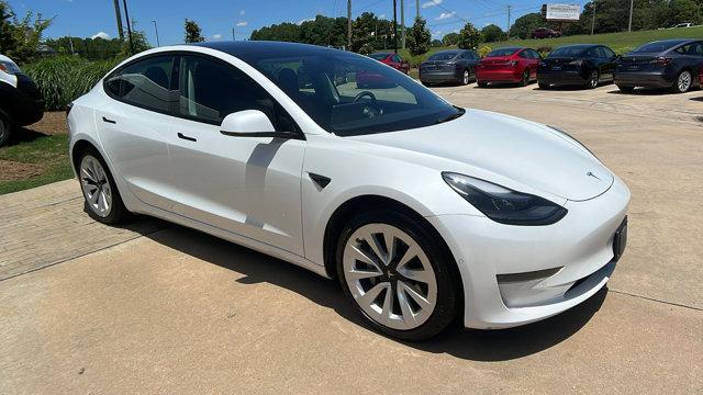 used 2022 Tesla Model 3 car, priced at $17,995