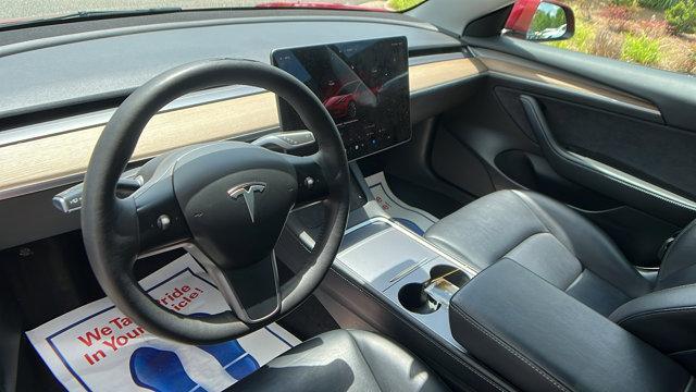 used 2022 Tesla Model 3 car, priced at $17,995