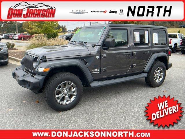 used 2020 Jeep Wrangler Unlimited car, priced at $25,800