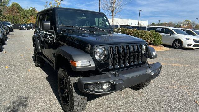 used 2021 Jeep Wrangler Unlimited car, priced at $31,995