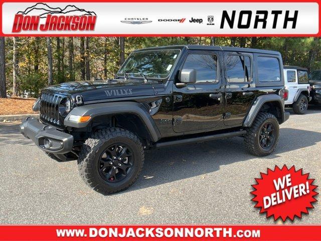 used 2021 Jeep Wrangler Unlimited car, priced at $31,995