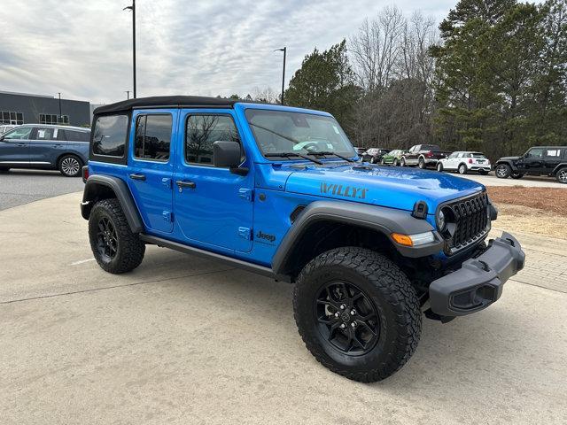 used 2024 Jeep Wrangler car, priced at $37,995