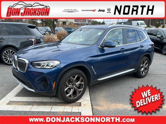 used 2022 BMW X3 car, priced at $32,995