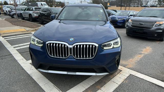 used 2022 BMW X3 car, priced at $32,995