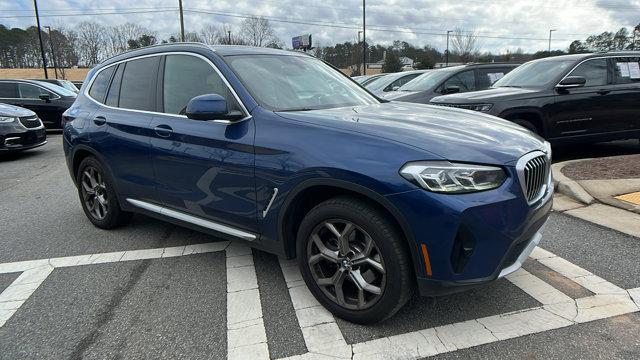 used 2022 BMW X3 car, priced at $32,995