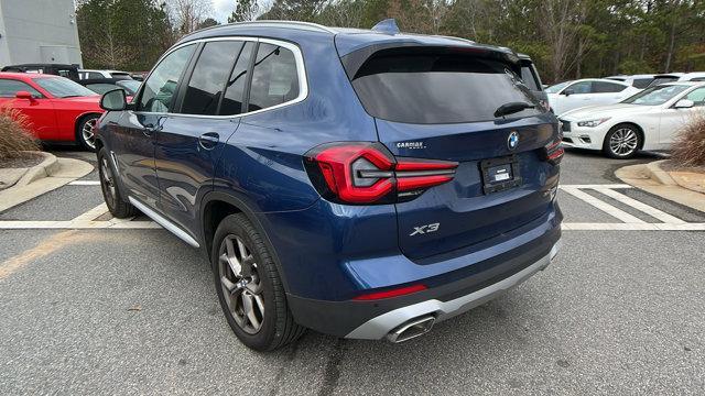 used 2022 BMW X3 car, priced at $32,995