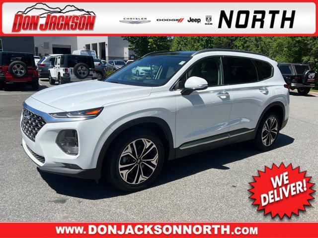 used 2019 Hyundai Santa Fe car, priced at $21,495