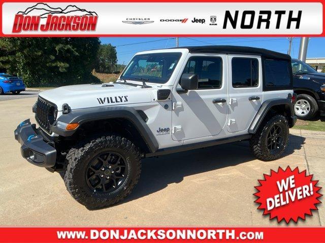 used 2024 Jeep Wrangler 4xe car, priced at $38,995