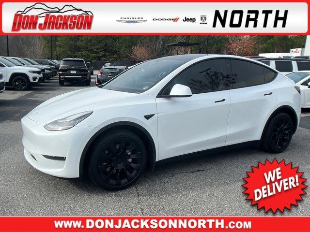 used 2020 Tesla Model Y car, priced at $28,995