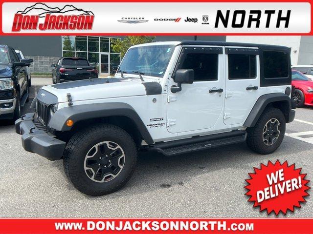 used 2016 Jeep Wrangler Unlimited car, priced at $20,995