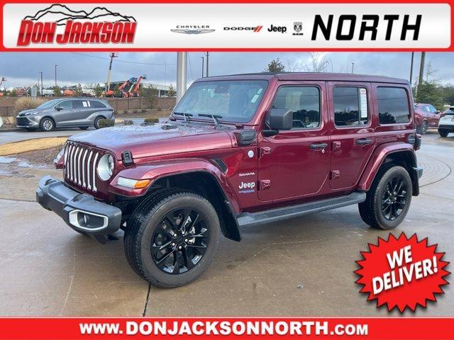 used 2021 Jeep Wrangler Unlimited 4xe car, priced at $31,495