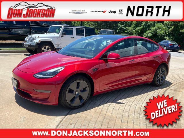 used 2022 Tesla Model 3 car, priced at $16,995