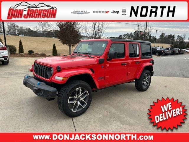 used 2024 Jeep Wrangler 4xe car, priced at $38,995