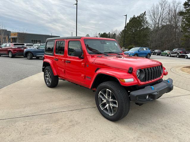 used 2024 Jeep Wrangler 4xe car, priced at $38,995