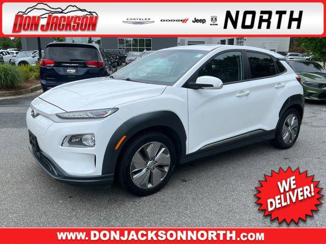 used 2021 Hyundai Kona EV car, priced at $12,995