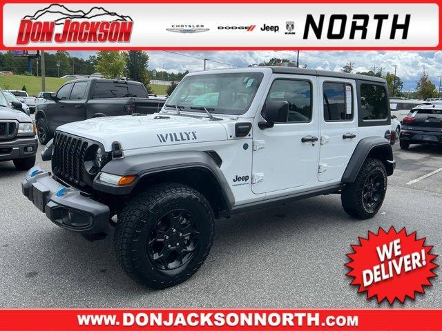 used 2023 Jeep Wrangler 4xe car, priced at $32,400