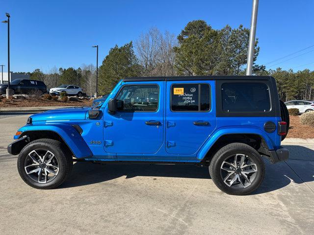 used 2024 Jeep Wrangler 4xe car, priced at $37,495