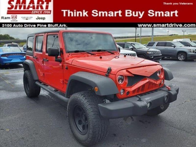 used 2016 Jeep Wrangler Unlimited car, priced at $22,577