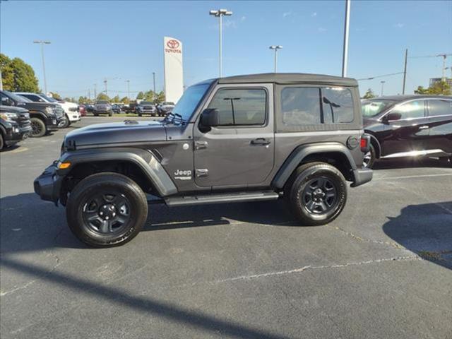 used 2021 Jeep Wrangler car, priced at $27,577