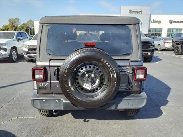 used 2021 Jeep Wrangler car, priced at $27,577