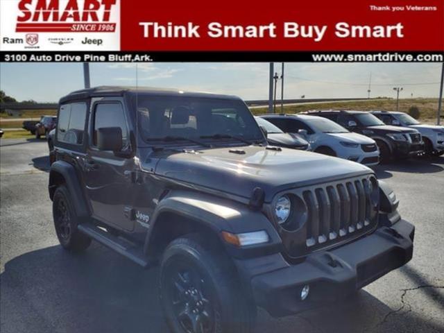 used 2021 Jeep Wrangler car, priced at $27,577