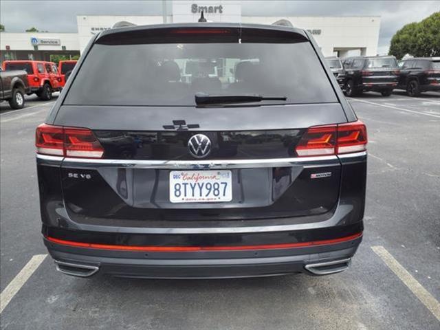 used 2021 Volkswagen Atlas car, priced at $23,677