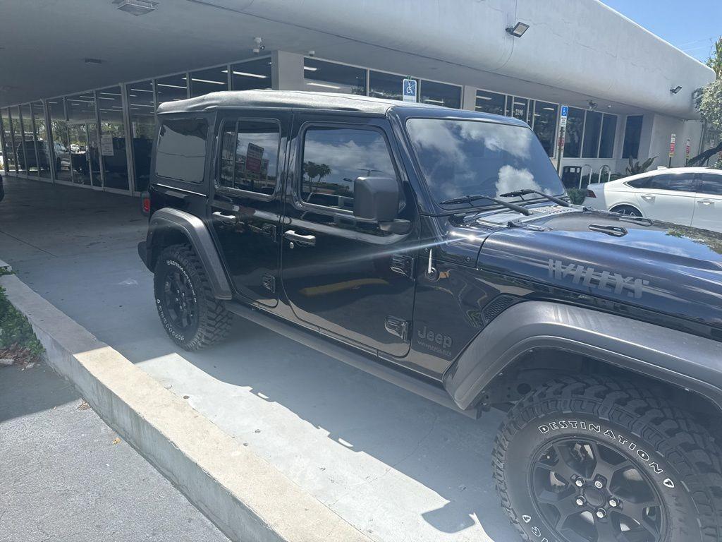 used 2022 Jeep Wrangler Unlimited car, priced at $27,314