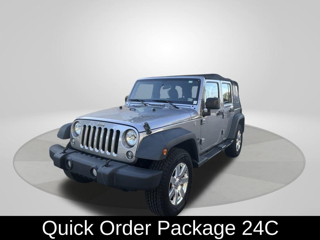 used 2017 Jeep Wrangler Unlimited car, priced at $18,000