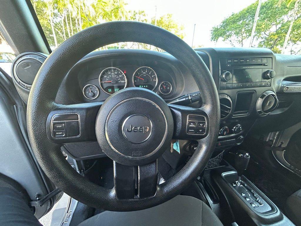 used 2017 Jeep Wrangler Unlimited car, priced at $18,000