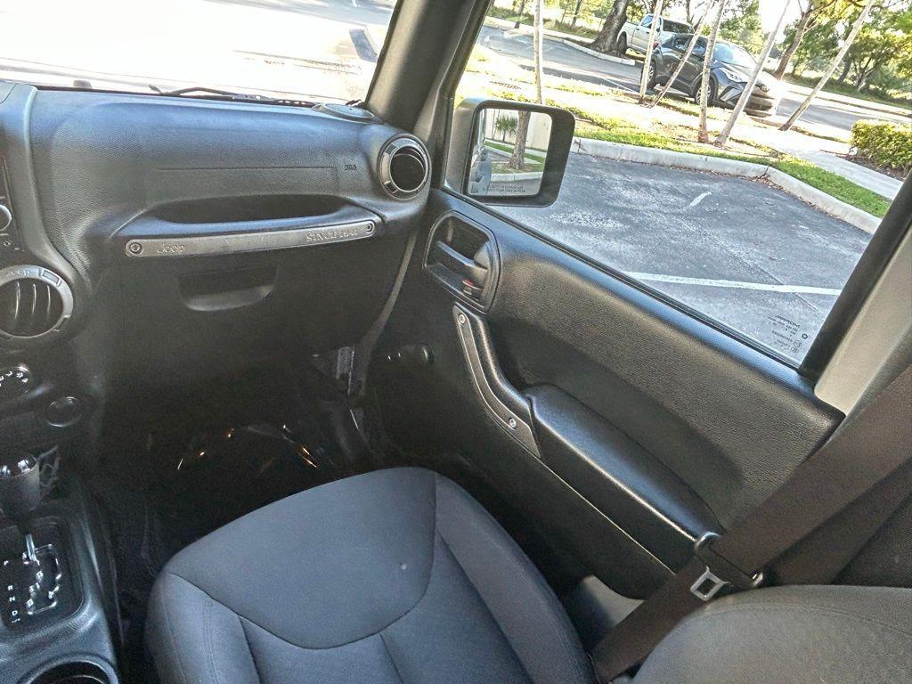 used 2017 Jeep Wrangler Unlimited car, priced at $18,000