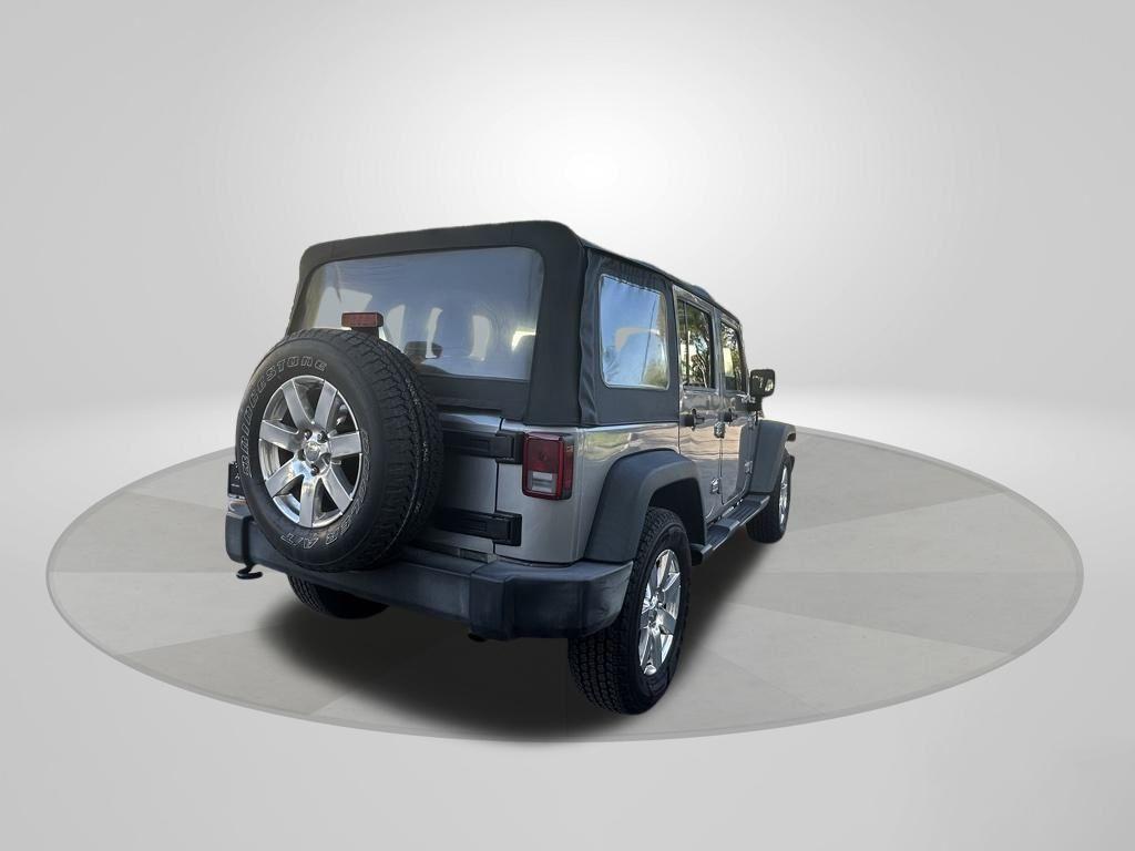 used 2017 Jeep Wrangler Unlimited car, priced at $18,000