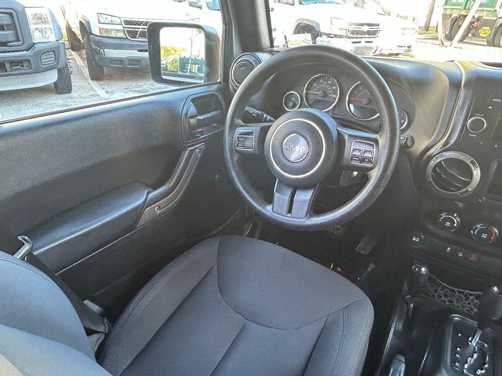 used 2017 Jeep Wrangler Unlimited car, priced at $18,000