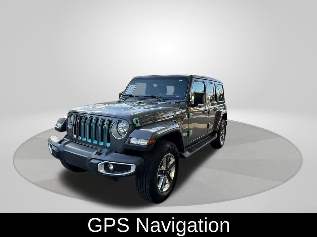 used 2021 Jeep Wrangler Unlimited car, priced at $30,372