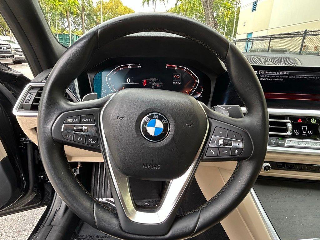 used 2022 BMW 330 car, priced at $20,558