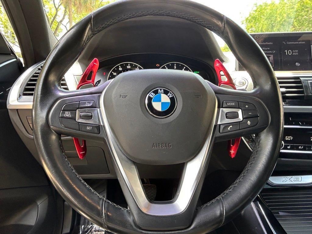 used 2019 BMW X3 car, priced at $20,000
