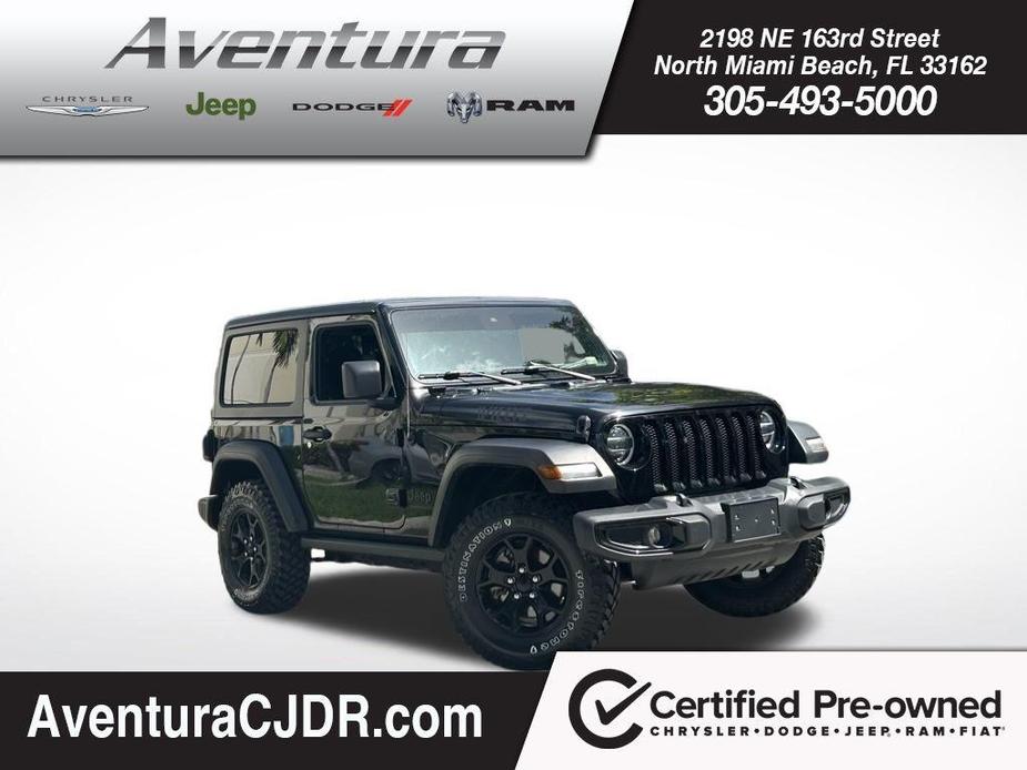 used 2020 Jeep Wrangler car, priced at $29,991