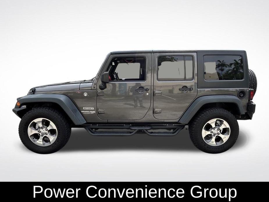 used 2018 Jeep Wrangler JK Unlimited car, priced at $17,000