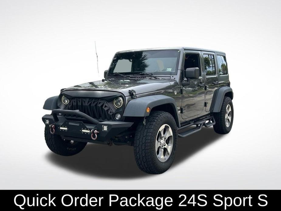 used 2018 Jeep Wrangler JK Unlimited car, priced at $17,000