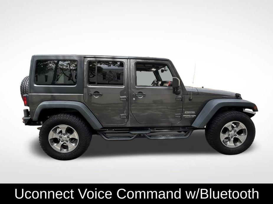 used 2018 Jeep Wrangler JK Unlimited car, priced at $17,000