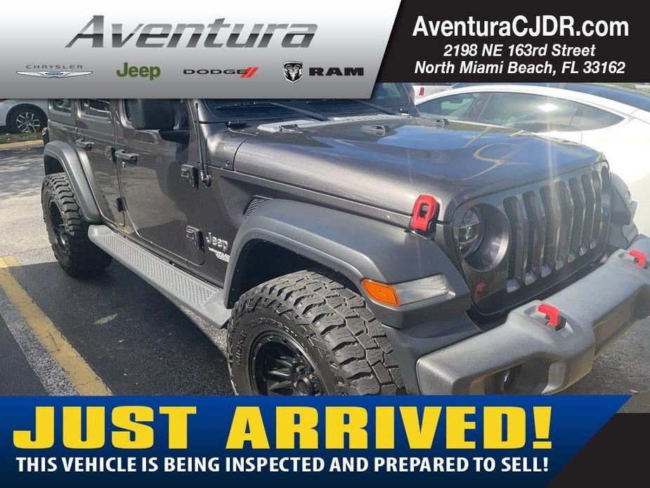 used 2020 Jeep Wrangler Unlimited car, priced at $22,000