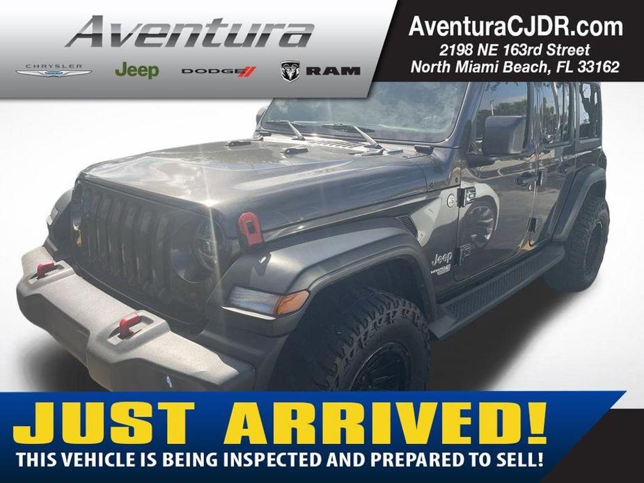 used 2020 Jeep Wrangler Unlimited car, priced at $22,000