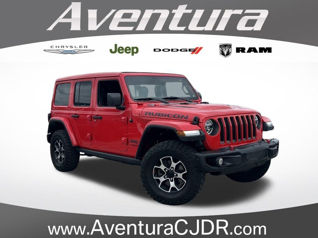 used 2021 Jeep Wrangler Unlimited car, priced at $27,518